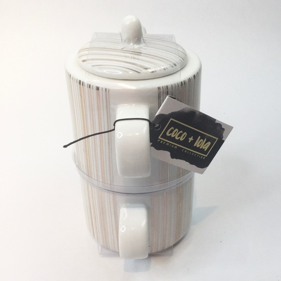 Coco & Lola Tea for One Set NEW elegant - Picture 2 of 4